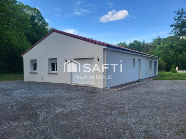 Maison récente de plain pied