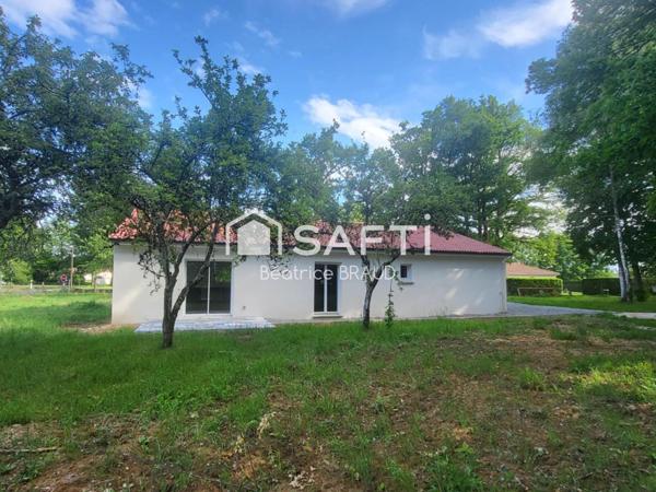 Maison récente de plain pied