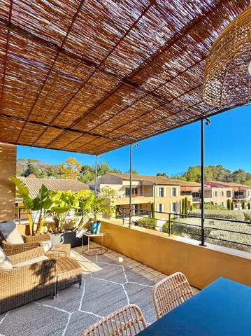 Appartement Mougins 3 pièces terrasse piscine parking