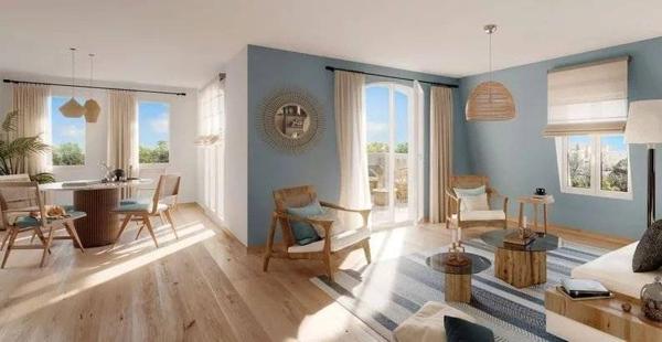 Appartement T3 de 63 m² au 1er étage