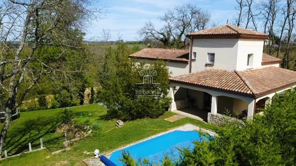 Condom (32100) Lagraulet-Du-Gers : villa terrasse à acheter avec AGENCE ELUSATE