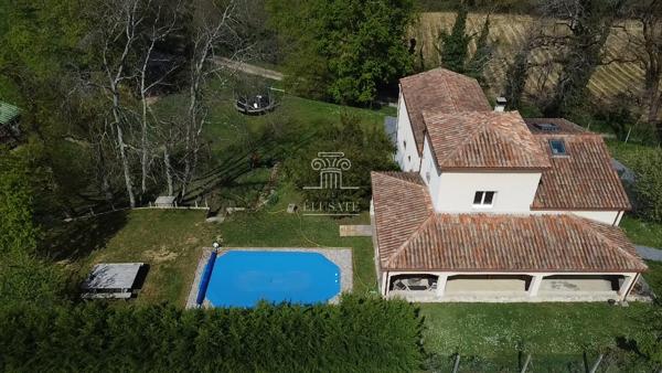 Condom (32100) Lagraulet-Du-Gers : villa terrasse à acheter avec AGENCE ELUSATE