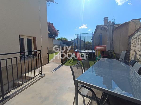 Maison centre village avec jardin