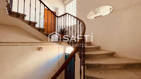 Spacieux appartement centre Alès, charme et potentiel