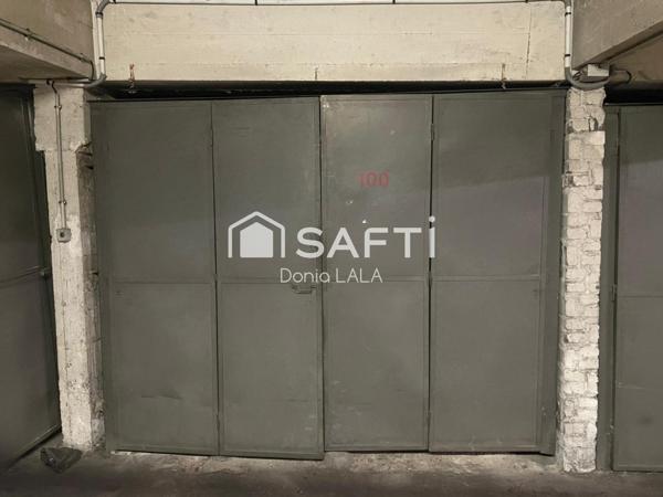 Rue de la Tour : Box de 14m2 dimensions : 5m x 2,80m
