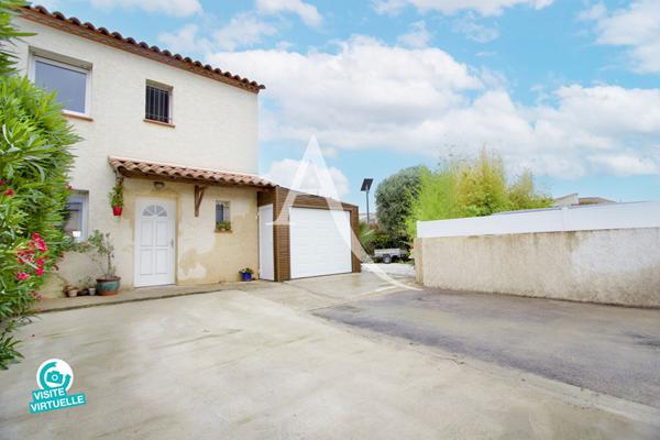 VIC-LA-GARDIOLE - DANS UNE RÉSIDENCE PRIVÉE ET SÉCURISÉE - VILLA 2010 MITOYENNE D'UN COTÉ - 95 M2 ENVIRON -3 CHAMBRES - TERRAIN D'ANGLE 400M2 ENVIRON.