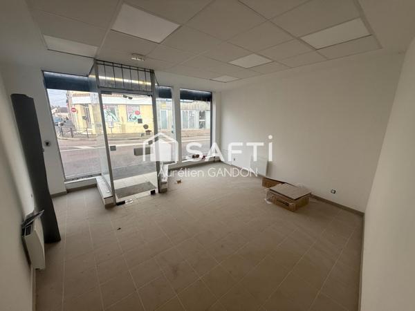 Mur Local commercial refait à neuf