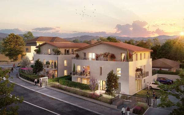 Appartement à vendre    3 pièces • 71,90 m2 Saint-Laurent-d'Agny