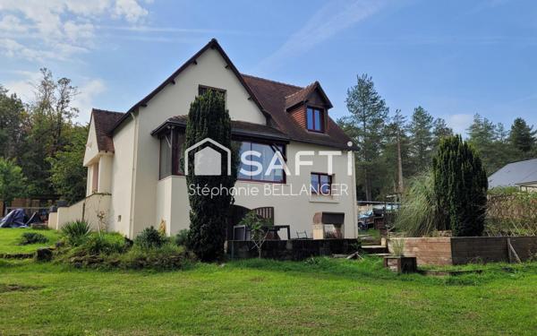 Maison de caractère 3chambres, grand terrain vue sur la riviere