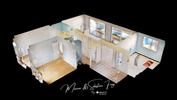 Appartement avec vue dégagée, parking et box