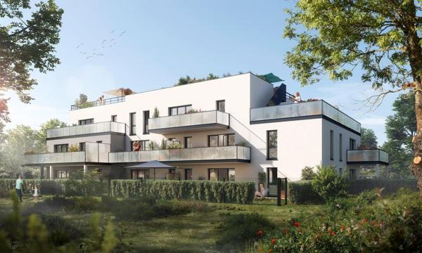 Cadre verdoyant pour ce T4 avec terrasse à 1000m de l'hippodrome du Petit Port