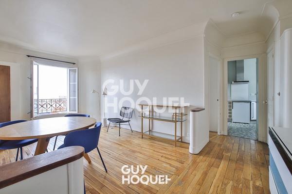 Appartement  2 pièces rue Caulaincourt