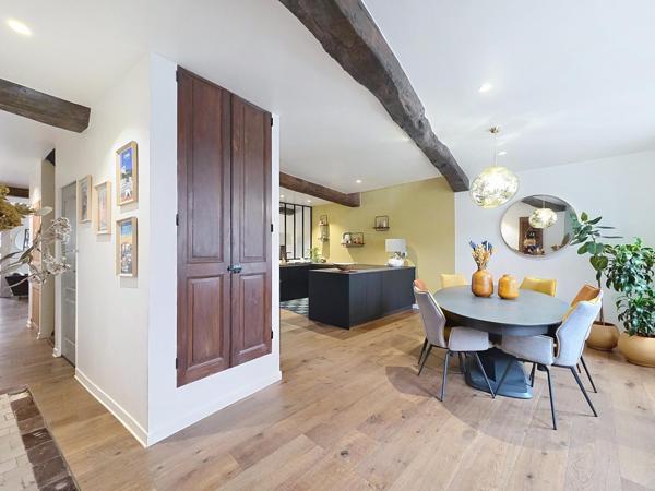MOIRANS – Centre-ville – Maison de ville  de 170m² avec jardin et vue montagnes