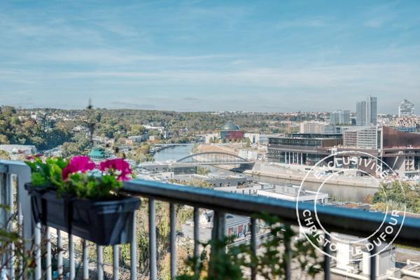 MEUDON - ANATOLE FRANCE - DUPLEX FAMILIAL DE 122 M² • VUES PANORAMIQUES • BALCONS-TERRASSES