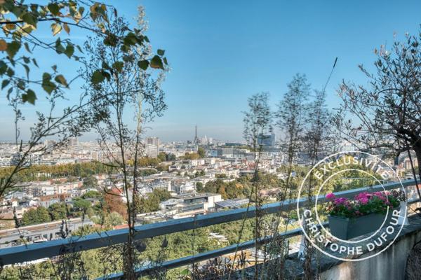 MEUDON - ANATOLE FRANCE - DUPLEX FAMILIAL DE 122 M² • VUES PANORAMIQUES • BALCONS-TERRASSES