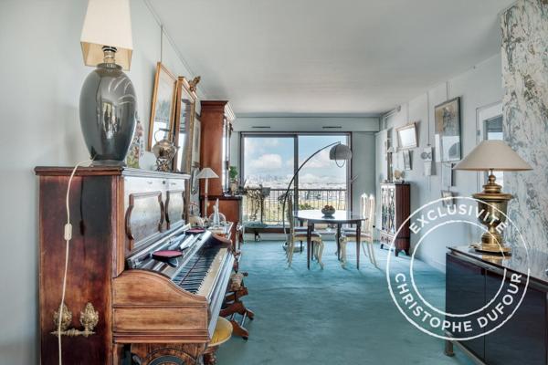 MEUDON - ANATOLE FRANCE - DUPLEX FAMILIAL DE 122 M² • VUES PANORAMIQUES • BALCONS-TERRASSES