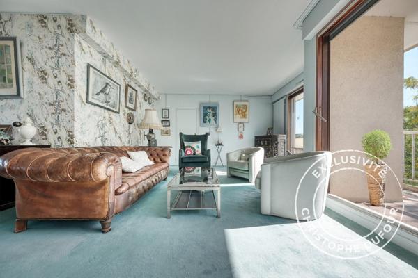 MEUDON - ANATOLE FRANCE - DUPLEX FAMILIAL DE 122 M² • VUES PANORAMIQUES • BALCONS-TERRASSES
