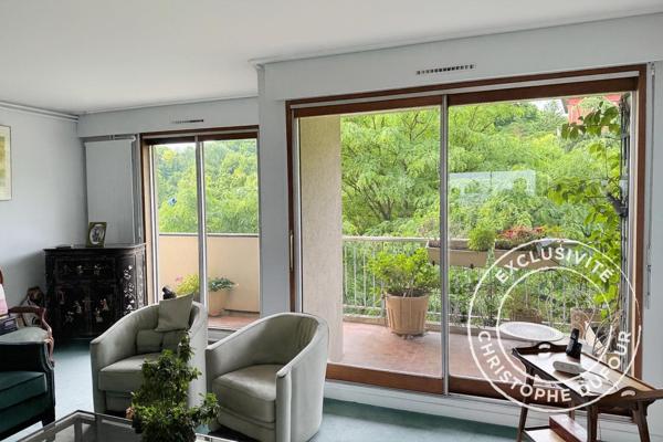 MEUDON - ANATOLE FRANCE - DUPLEX FAMILIAL DE 122 M² • VUES PANORAMIQUES • BALCONS-TERRASSES