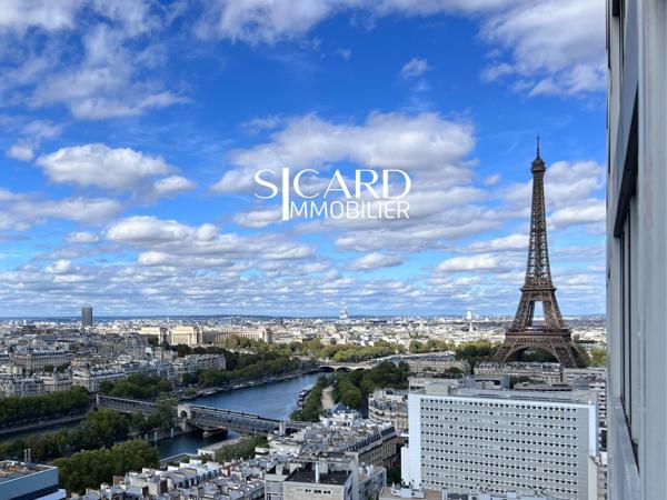28e étage - Vue Seine, aperçu Tour Eiffel