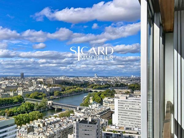 28e étage - Vue Seine, aperçu Tour Eiffel