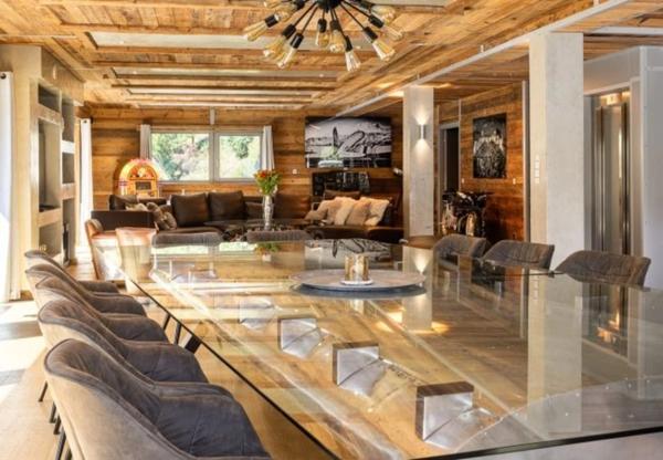 ENSEMBLE ALPIN ULTRA-PREMIUM de 3 400 m² à TIGNES (73) 5 Chalets haut de gamme , accès ski au pied, vue, piscine .