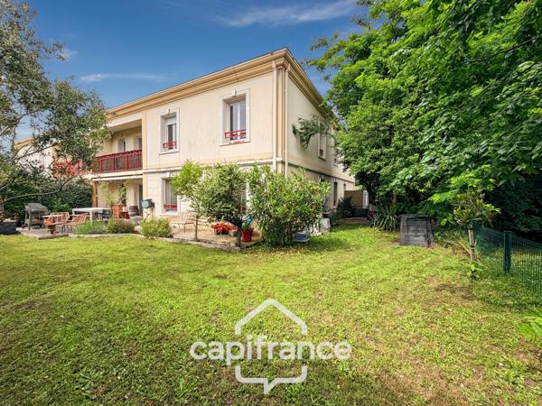 A vendre EYSINES proche Caudéran, T4 de 89m² en rez-de-jardin