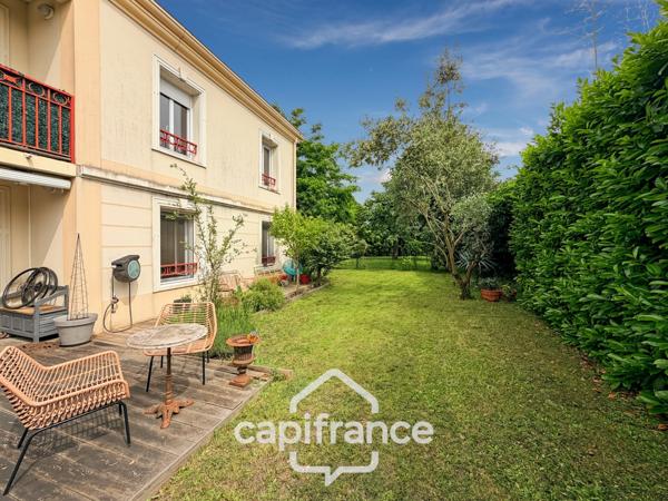 A vendre EYSINES proche Caudéran, T4 de 89m² en rez-de-jardin