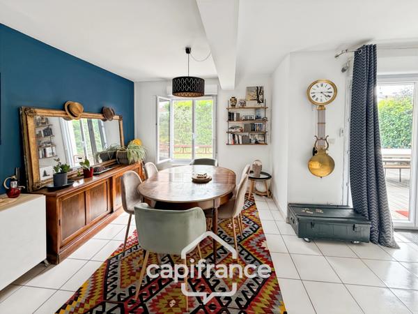 A vendre EYSINES proche Caudéran, T4 de 89m² en rez-de-jardin