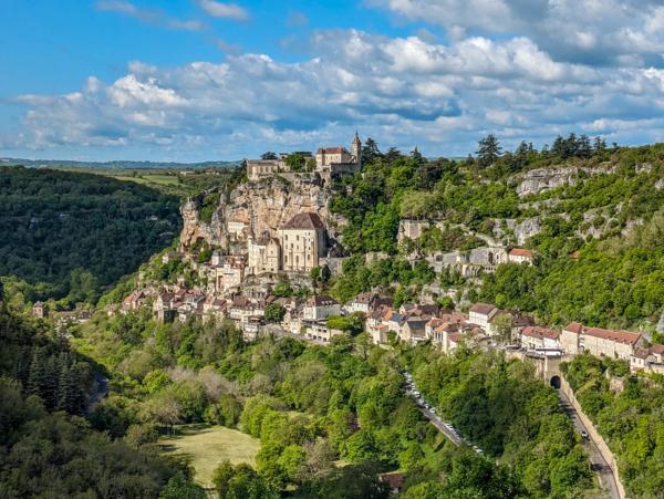 Un commerce à la périphérie de Rocamadour