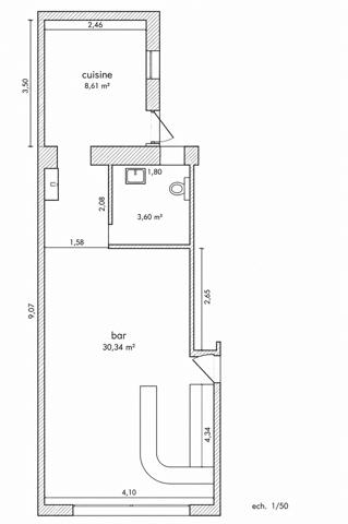 Fonds De Commerce
        
        - 42 m² 78 000 € *