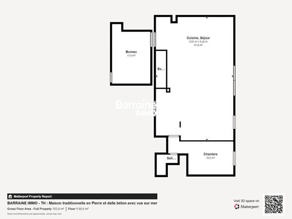Vente maison à Plougonvelin, 7 pièces 150m²