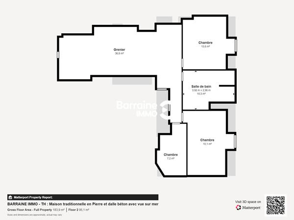 Vente maison à Plougonvelin, 7 pièces 150m²