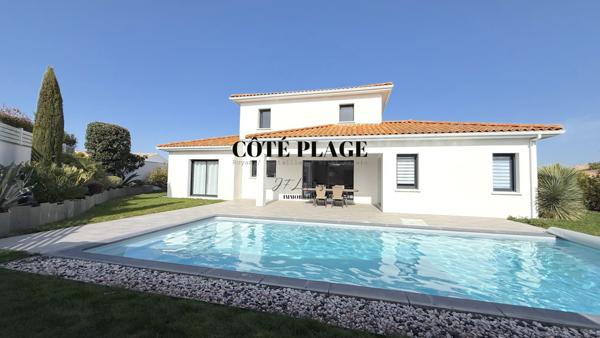 Vaux-sur-Mer (17640) 800 M CENTRE VILLE VAUX SUR MER - MAISON RECENTE 3 CHAMBRES PISCINE AU PRIX DE 710600 € FAI