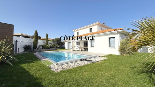 Vaux-sur-Mer (17640) 800 M CENTRE VILLE VAUX SUR MER - MAISON RECENTE 3 CHAMBRES PISCINE AU PRIX DE 710600 € FAI