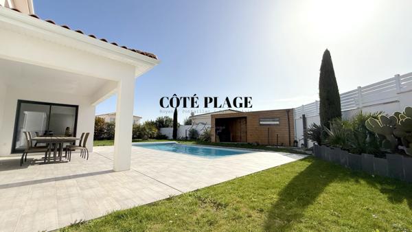 Vaux-sur-Mer (17640) 800 M CENTRE VILLE VAUX SUR MER - MAISON RECENTE 3 CHAMBRES PISCINE AU PRIX DE 710600 € FAI