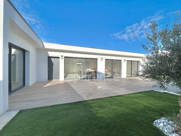 À VENDRE villa Frontignan 34 – Charmante villa de plain-pied T4 de 116 m² avec piscine – Quartier calme en fond d’impasse