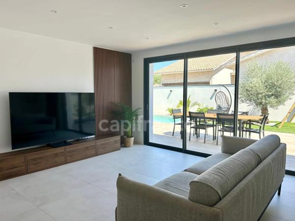 À VENDRE villa Frontignan 34 – Charmante villa de plain-pied T4 de 116 m² avec piscine – Quartier calme en fond d’impasse