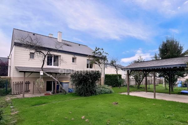 Maison à vendre 6 pièces, 5 chambres, jardin, toutes commodités à pied à 15 min de Rennes