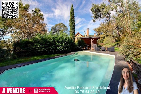 MALEMORT : Maison familiale T7 de 154m² avec équipements récents, et PISCINE dans un environnement CALME et verdoyant