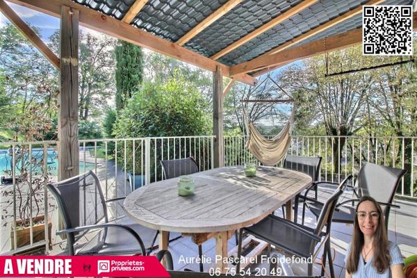 MALEMORT : Maison familiale T7 de 154m² avec équipements récents, et PISCINE dans un environnement CALME et verdoyant