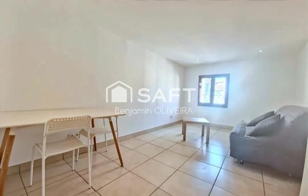 Appartement T1 bis 25 m²  – Aubagne centre (Beaumont)