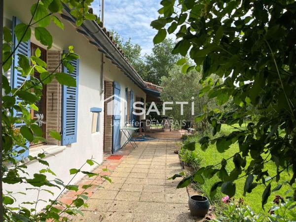 MAISON ATYPIQUE 240 M2 JARDIN ARBORE CALME ABSOLU