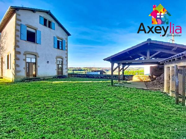 Charlieu (42190) À VENDRE - BRIONNAIS 10MN DE CHARLIEU - MAISON 3 CHAMBRES AVEC TERRAIN