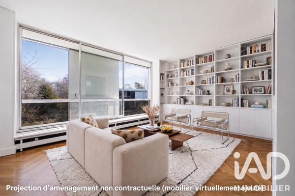 Appartement à vendre 2 pièces 55,3 m² Boulogne-Billancourt
