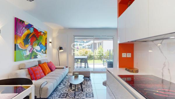 Appartement Aix Les Bains T2 en RDJ de 42.15 m2