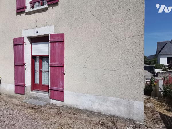BREAL SOUS MONTFORT - Centre-ville, appartement T3 duplex de 44.70 m², loué.