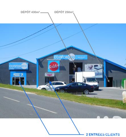 Murs commerciaux  à vendre 1 930 m² Coulommiers
