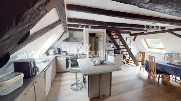 Appartement Husseren Wesserling 3 pièces 62 m2 en duplex