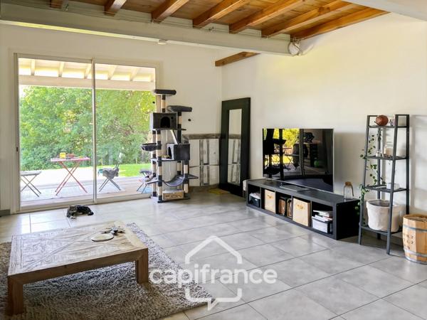 Maison récente de 4 pièces, environnement agréable, jardin, garage,carport