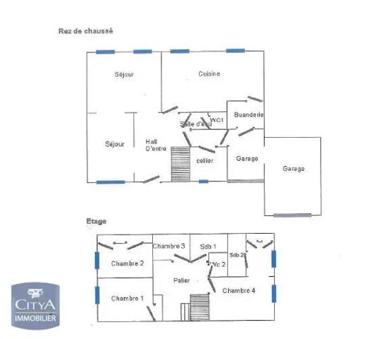Maison à louer 6 pièces 172.52m² Saint-Jean-le-Blanc (45650)